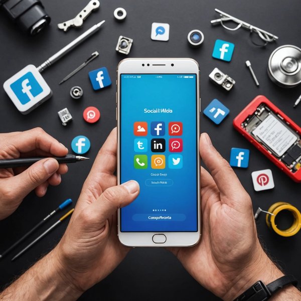 Comment les entreprises de services de réparation de smartphones peuvent-elles utiliser les réseaux sociaux pour attirer des clients?